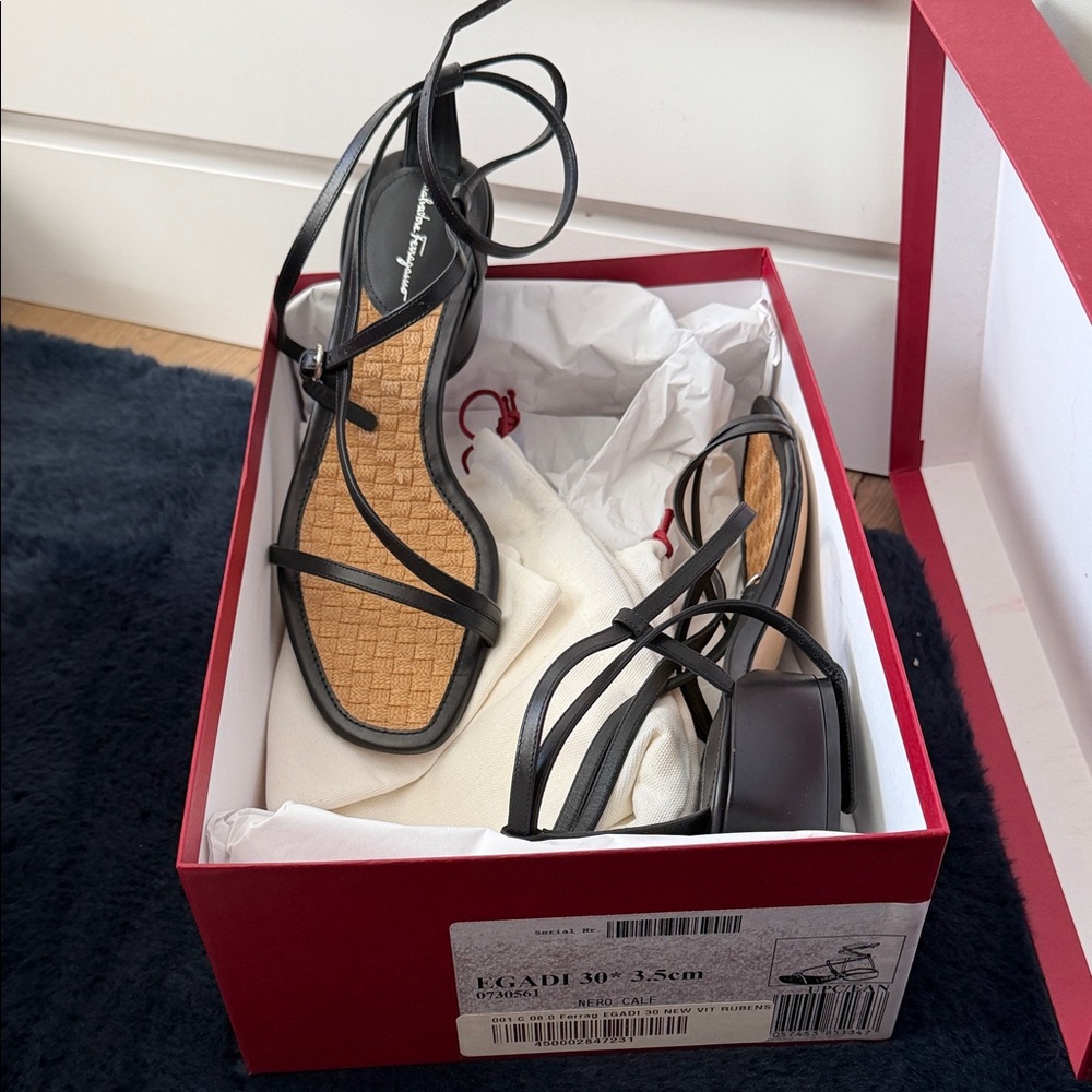 Salvatore Ferragamo Bold Red Women's sandals